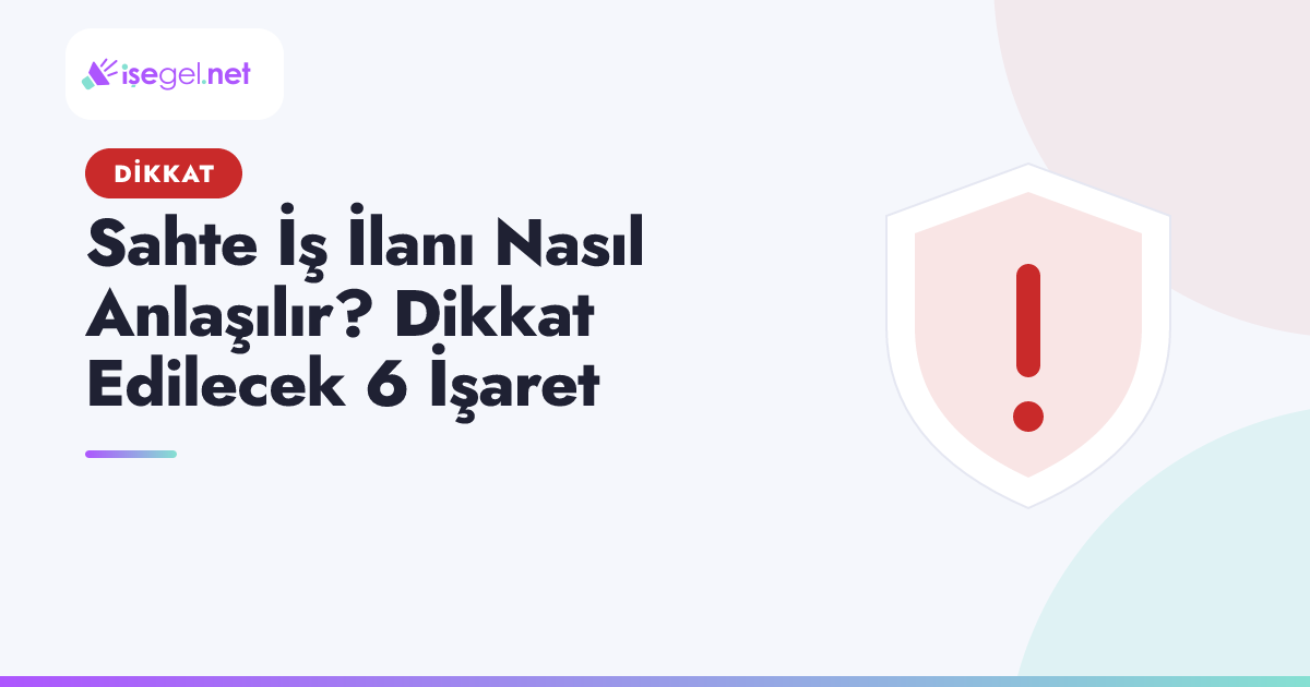 Sahte İş İlanı Nasıl Anlaşılır? Dikkat Edilecek 6 İşaret